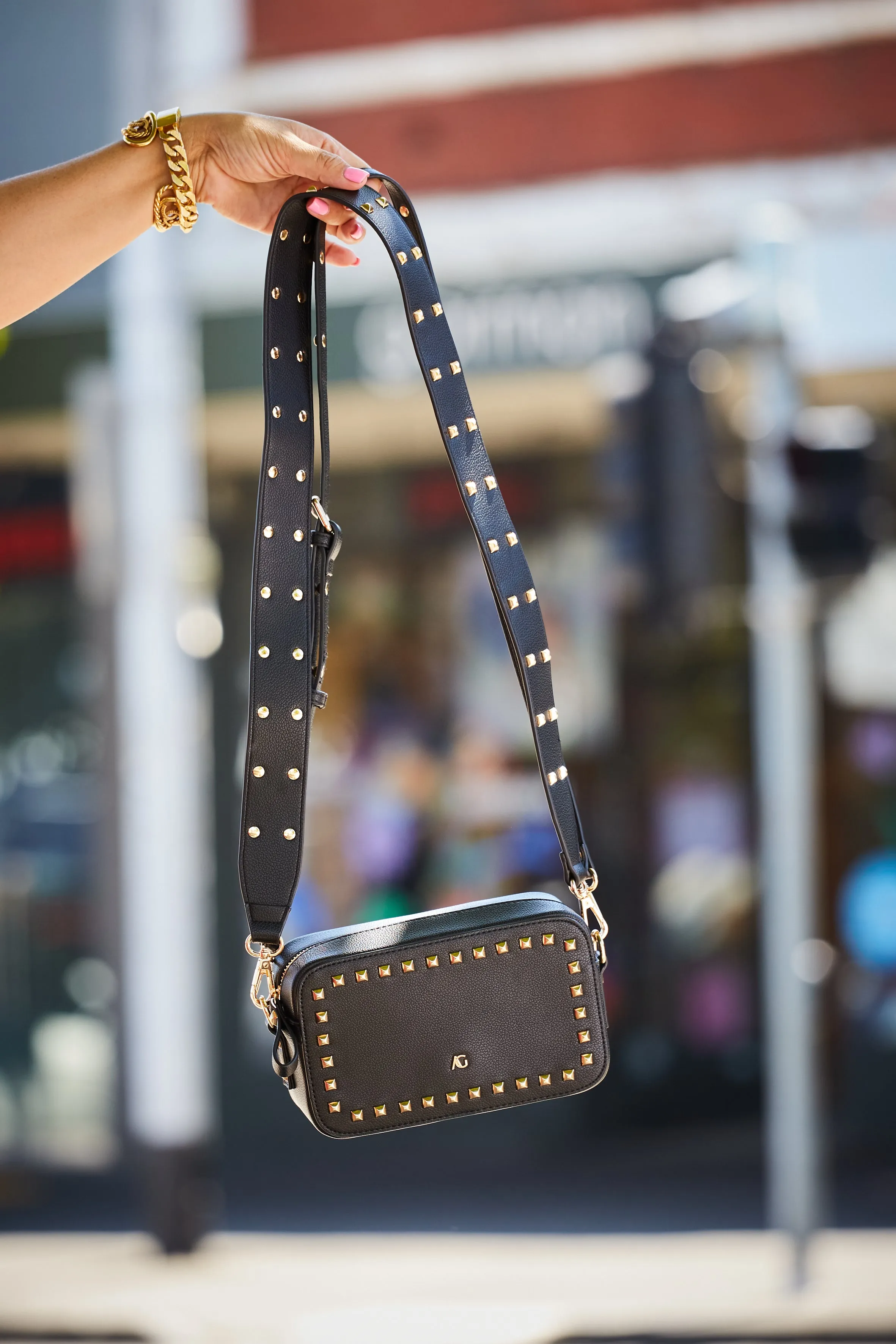 Veronica Crossbody Bag - Black