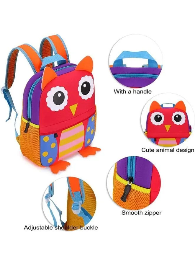 Water Resistance Backpacks for Little Kids, Owl