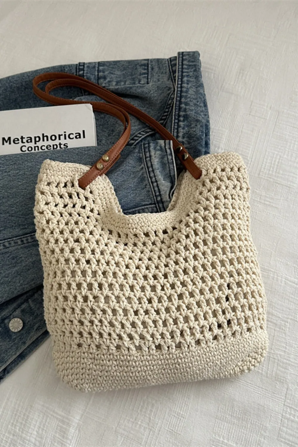 Woven Tote Bag | Beach Bag | Boho Style