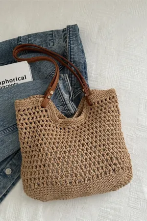 Woven Tote Bag | Beach Bag | Boho Style